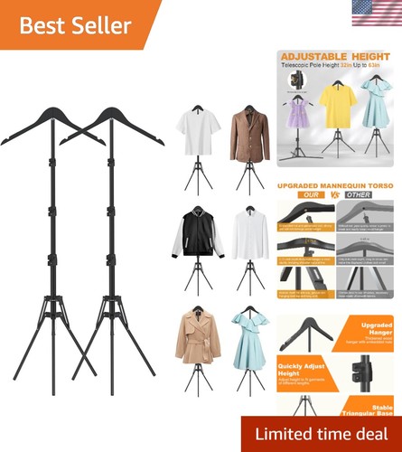 Adjustable shirt display - adjustable,